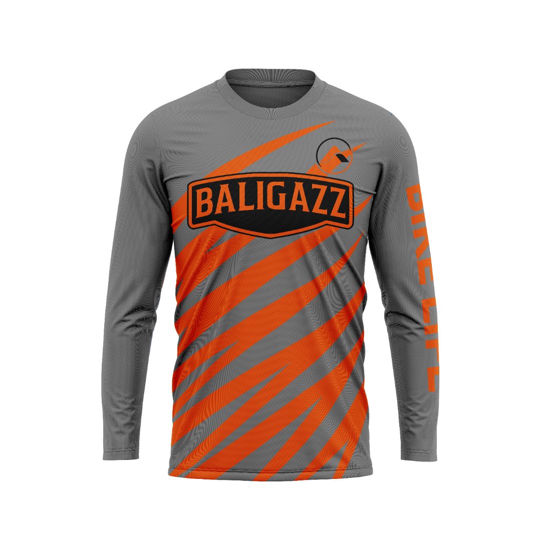 BALIGAZZ Premium Motorsports T-Shirt – Black & Yellow
