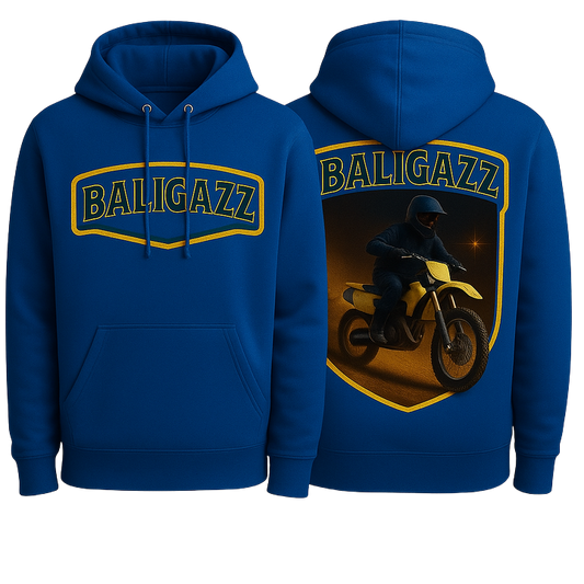 BALIGAZZ Heavyweight Hoodie – Born to Ride Edition