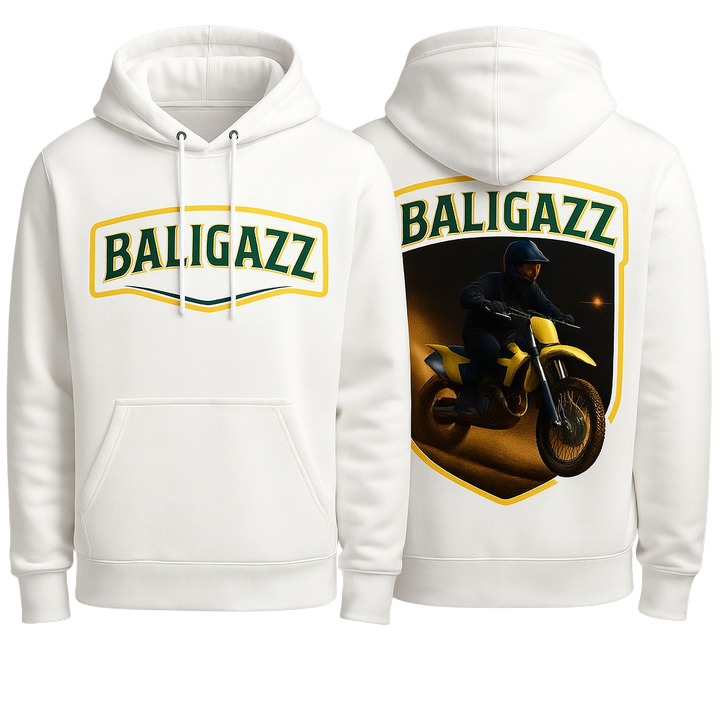 BALIGAZZ Heavyweight Hoodie – Born to Ride Edition
