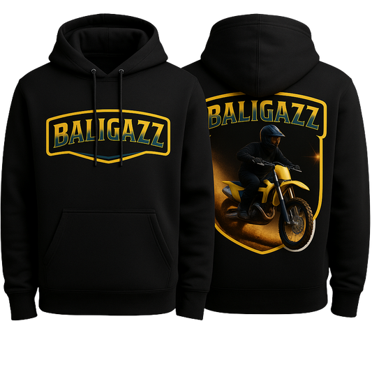 BALIGAZZ Heavyweight Hoodie – Born to Ride Edition