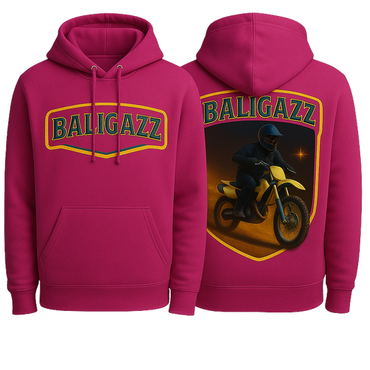 BALIGAZZ Heavyweight Hoodie – Born to Ride Edition