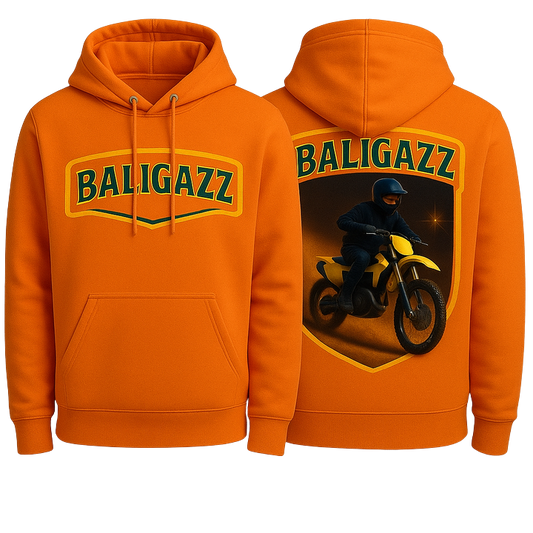 BALIGAZZ Heavyweight Hoodie – Born to Ride Edition
